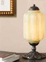 Load image into Gallery viewer, Vintage Glass LED Eloise Table Lamp 
