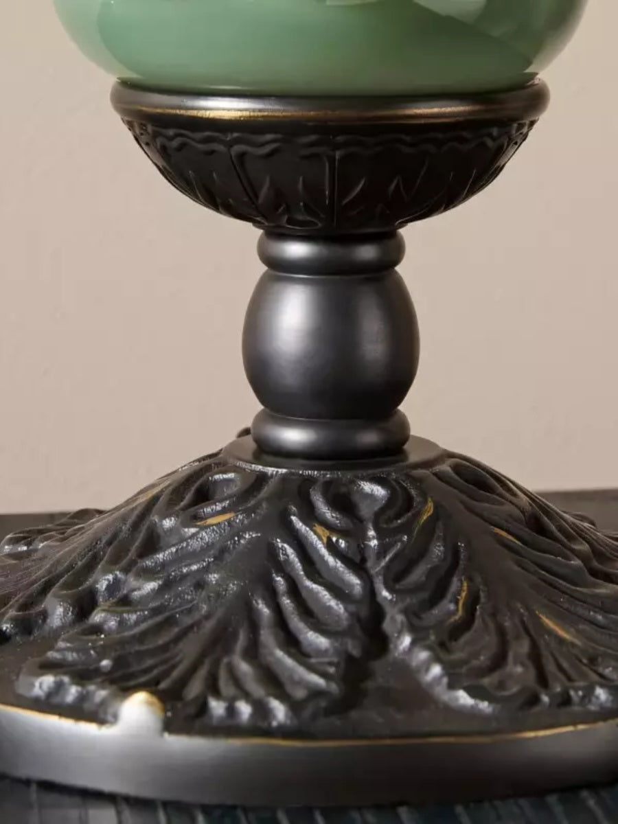 Vintage Glas Eloise Tischlampe