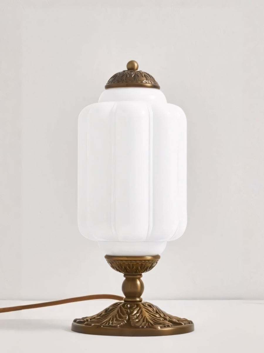 Vintage Glas Eloise Tischlampe