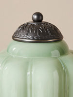 Load image into Gallery viewer, Vintage Glass LED Eloise Table Lamp 
