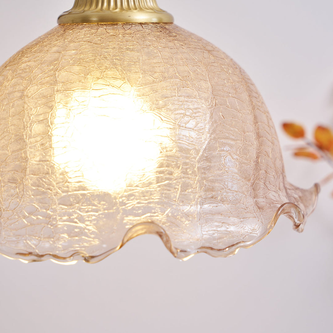 Five-Style Vintage Glass Plug-In Wall Lamp product view