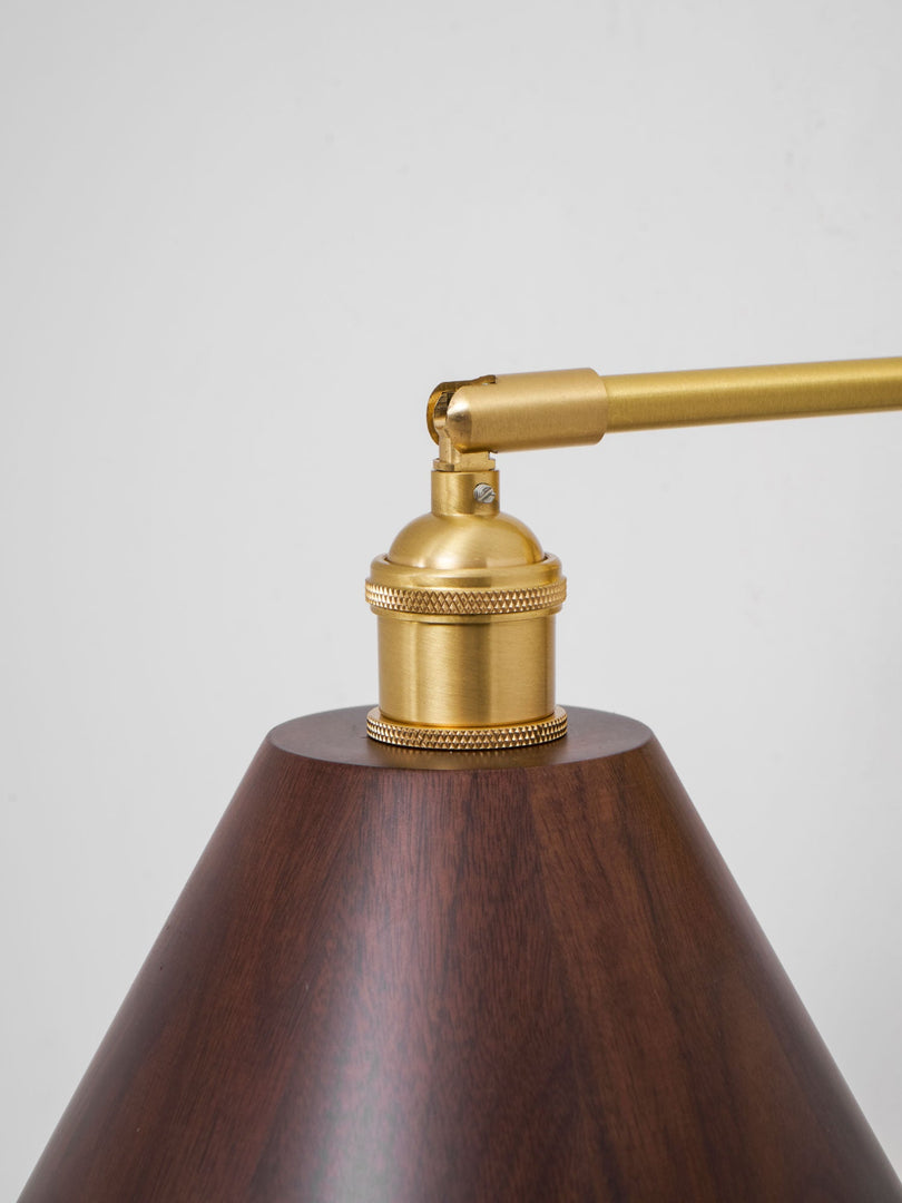 Retro Walnut Wood Plug-In Wall Light with Inline Switch - product image 17