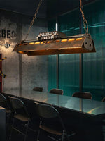 Charger l&#39;image dans la visionneuse de galerie, Lustre Loft Vintage - Steampunk Industriel
