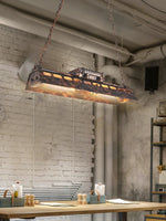 Charger l&#39;image dans la visionneuse de galerie, Lustre Loft Vintage - Steampunk Industriel
