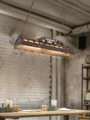 Vintage Loft Chandelier - Industrial Steampunk