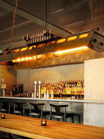 Charger l&#39;image dans la visionneuse de galerie, Lustre Loft Vintage - Steampunk Industriel

