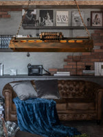 Charger l&#39;image dans la visionneuse de galerie, Lustre Loft Vintage - Steampunk Industriel
