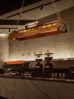 Charger l&#39;image dans la visionneuse de galerie, Lustre Loft Vintage - Steampunk Industriel
