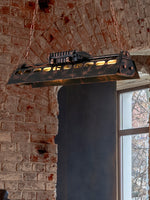 Charger l&#39;image dans la visionneuse de galerie, Lustre Loft Vintage - Steampunk Industriel
