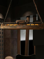 Charger l&#39;image dans la visionneuse de galerie, Lustre Loft Vintage - Steampunk Industriel
