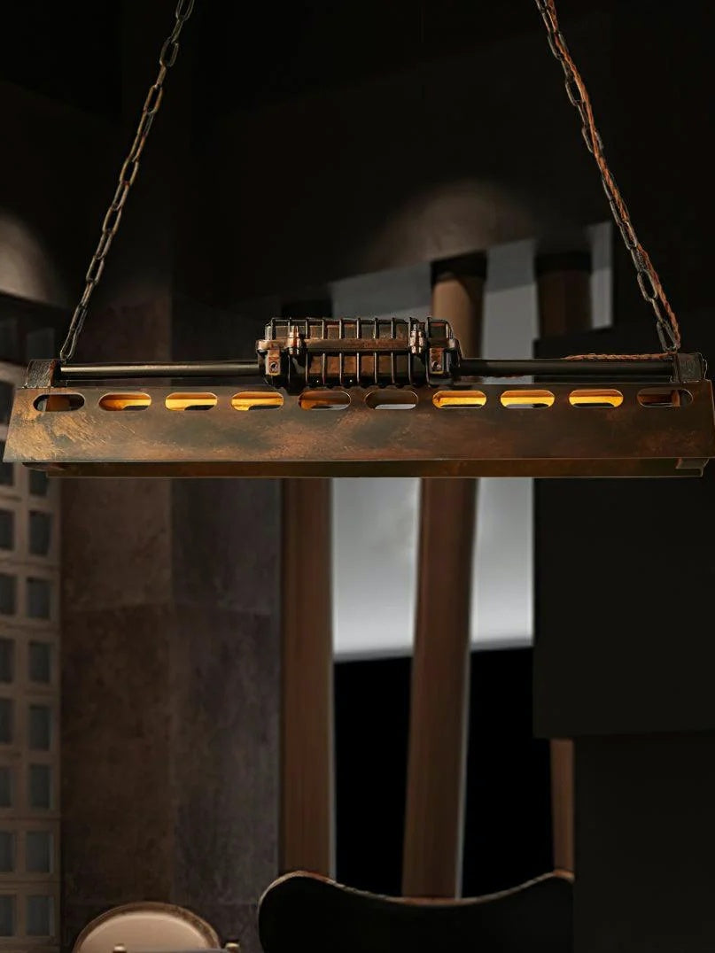 Lustre Loft Vintage - Steampunk Industriel