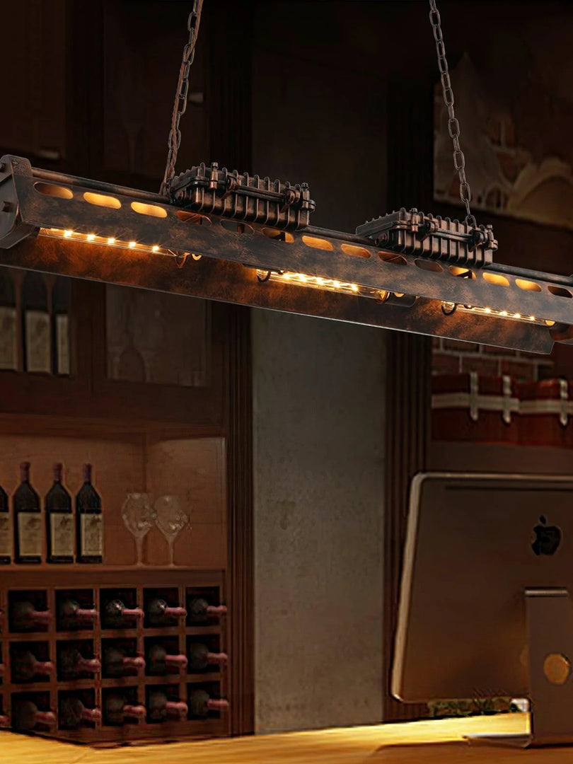 Lustre Loft Vintage - Steampunk Industriel