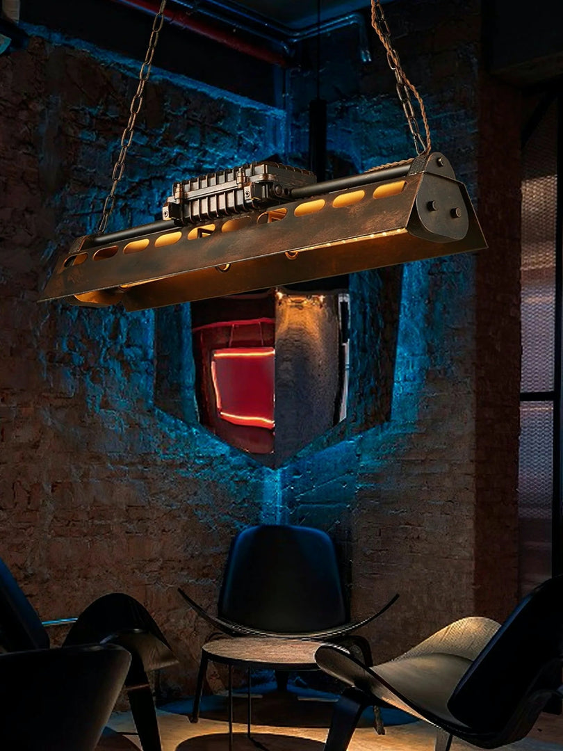 Lustre Loft Vintage - Steampunk Industriel