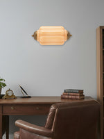 Load image into Gallery viewer, Vintage Milk Glass Flush Eloise Wall Sconce for Bedside Hallway
