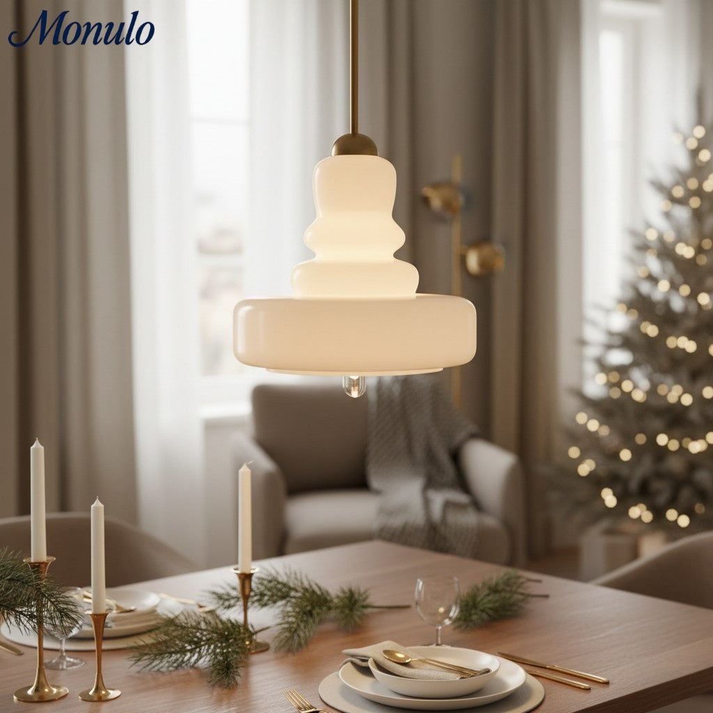 Lámpara Colgante Verdoma Colorida en Forma de Calabaza Bauhaus - Diseño Artístico para Iluminación de Isla de Cocina