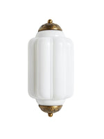 Load image into Gallery viewer, Vintage Milk Glass Flush Eloise Wall Sconce for Bedside Hallway
