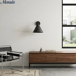 Bild in Gallery-Viewer laden, Skulpturale Kegel-Wandlampe – Retro-inspirierte Minimalistische Dekorative Ambientebeleuchtung für Wohnzimmer