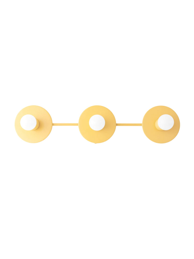 Minimalistische 3-Licht-Wandlampe für das Badezimmer – Mehrere Farboptionen verfügbar