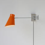 Load image into Gallery viewer, Adjustable Cone Shade Plug-In Wall Lamp product view