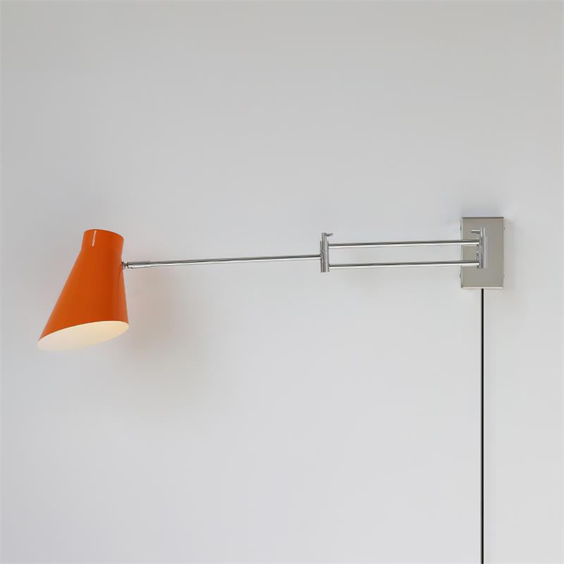 Adjustable Cone Shade Plug-In Wall Lamp product view