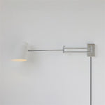Load image into Gallery viewer, Adjustable Cone Shade Plug-In Wall Lamp product view