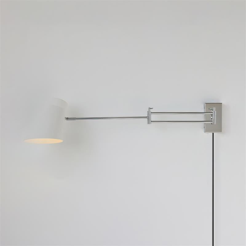 Adjustable Cone Shade Plug-In Wall Lamp product view