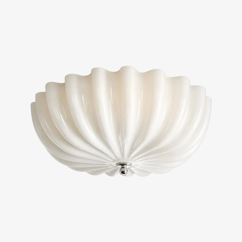 Durnic Cream Style Ceiling Light – Modern Flush Mount Lamp for Bedroom Dining Room