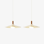 Load image into Gallery viewer, Cream Saucer Pendant Light