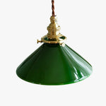 Cargar imagen en el visor de la Galería, Vintage Glass Pendant Lamp for Kitchen