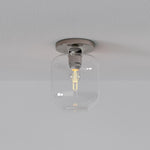 Load image into Gallery viewer, Lumivelle Sculptural Flush Mount Light – Modern Glass Ceiling Lamp
