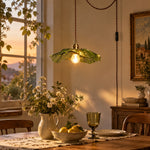 Load image into Gallery viewer, Petal Glass Plug-In Pendant