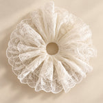 Load image into Gallery viewer, Vintage Lace Lamp Shade Covers with Bows, Pearls &amp; Floral Details