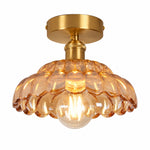 Bild in Gallery-Viewer laden, Amber Puff-Skirt Ceiling Light