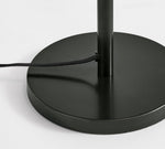 Cargar imagen en el visor de la Galería, Lámpara de pie articulada Rowan: diseño de hierro ajustable para iluminación de tareas
