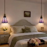 Cargar imagen en el visor de la Galería, purple pendant bedside scene