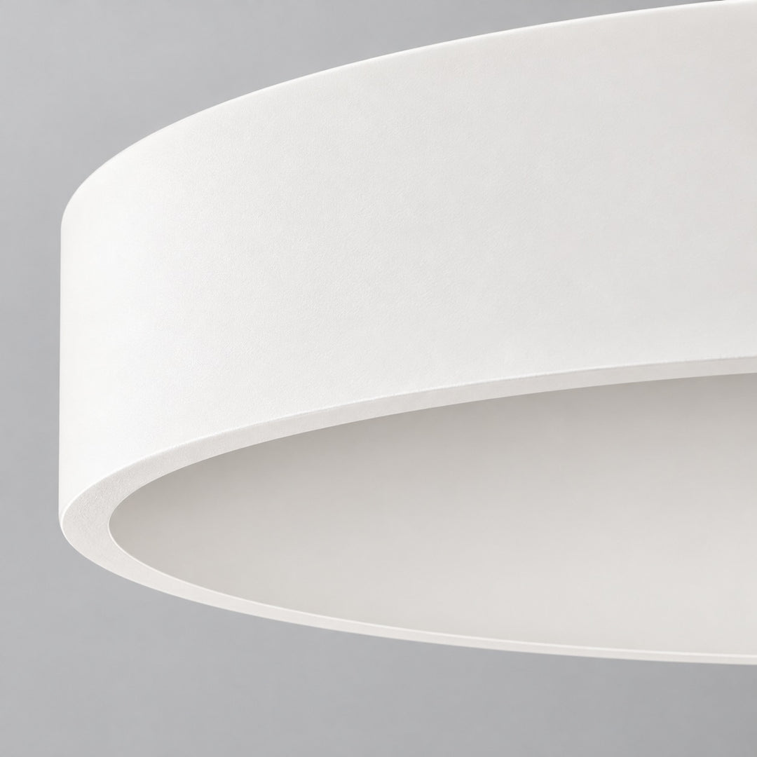 Stepped Shade Outer Ring Steel Ceiling Light