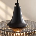 Charger l'image dans la visionneuse de galerie, Wabi-Sabi Brass Glass Pendant Light
