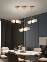 Load image into Gallery viewer, Mini Cylindrical Alabaster Pendant Light