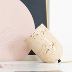 Load image into Gallery viewer, Amidori Travertine Table Lamp