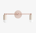 Charger l&#39;image dans la visionneuse de galerie, Mobilux Line Wood and Vanity Light - Bohemian Bathroom Lighting Fixture
