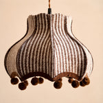 Load image into Gallery viewer, French Vintage Striped Fabric Pendant Lamp