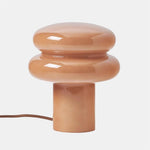 Load image into Gallery viewer, Coloria Opal Glass Table Lamp – Modern Minimalist Lighting for Bedroom
