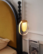 Bild in Gallery-Viewer laden, Clear Rippled Glass Plug-In Pendant