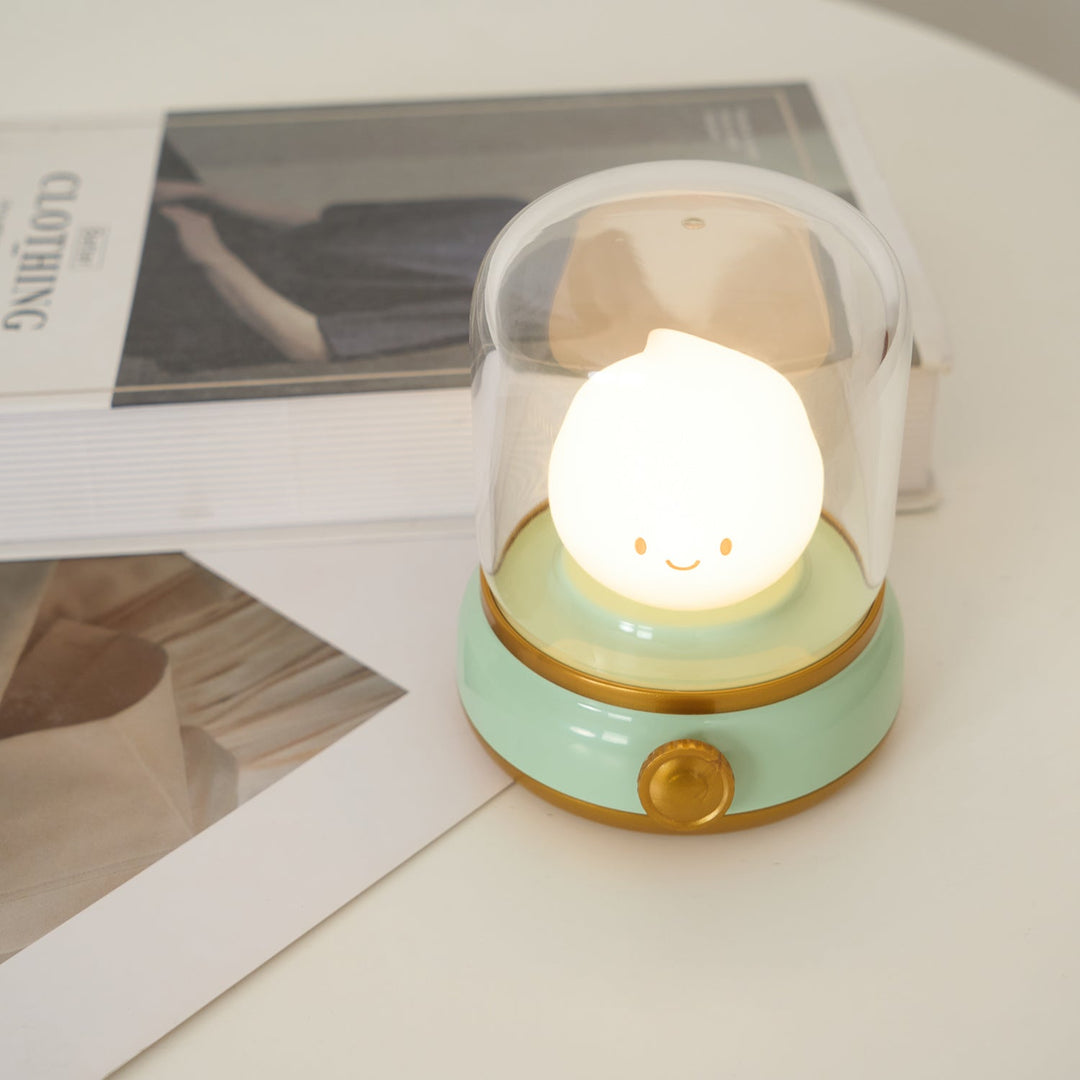 Luz nocturna pequeña LED con forma de llama
