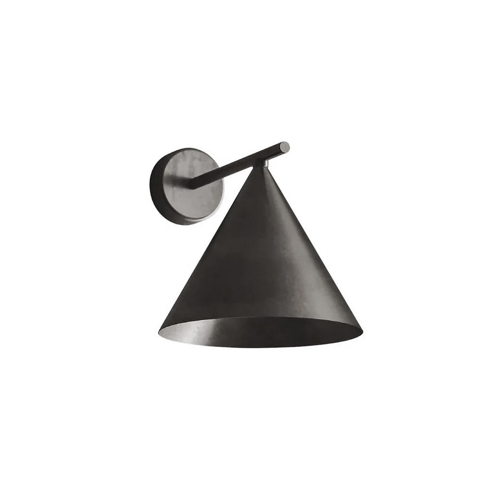Skulpturale Kegel-Wandlampe – Retro-inspirierte Minimalistische Dekorative Ambientebeleuchtung für Wohnzimmer