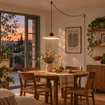 Load image into Gallery viewer, Acrylic Disc Plug-In Pendant Light