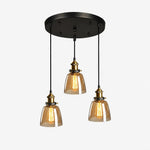 Load image into Gallery viewer, Industrial Glass Pendant Light