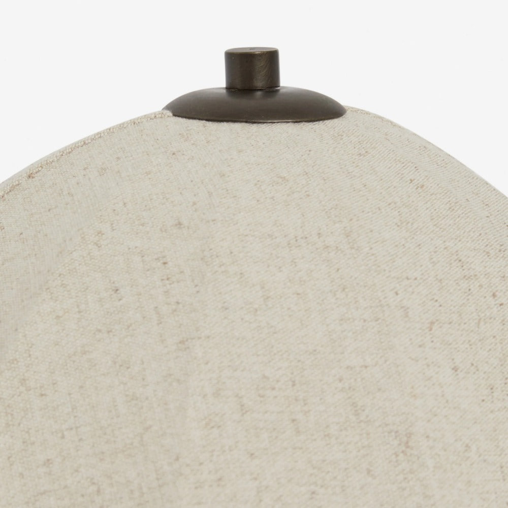 Cordove Artistic Sphere-Base Contemporary Table Lamp for Bedside and Study