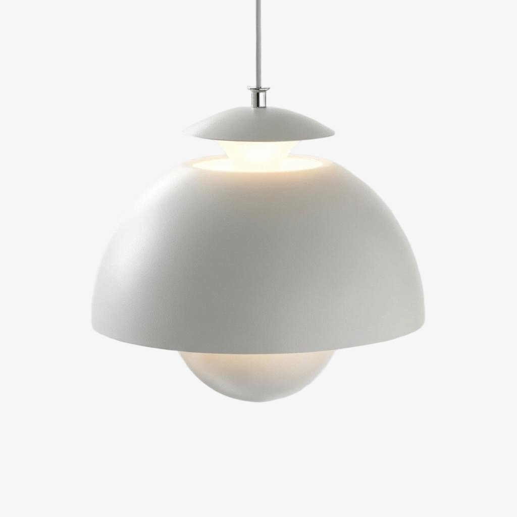 Suspension florale en métal sculptural Orin Nordic, adaptée aux chambres, cuisines et salons.