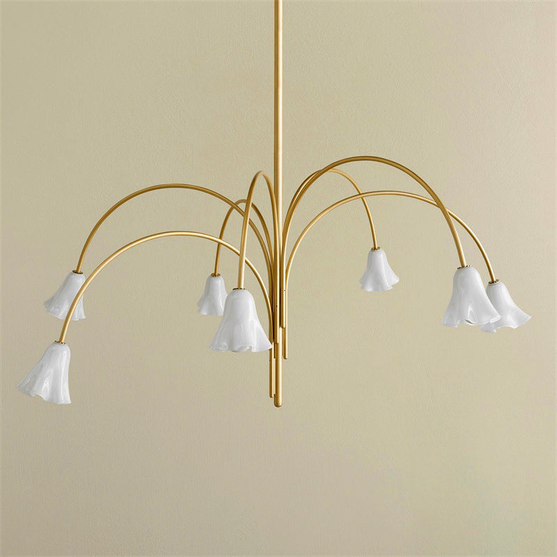 Flora Glass Chandelier
